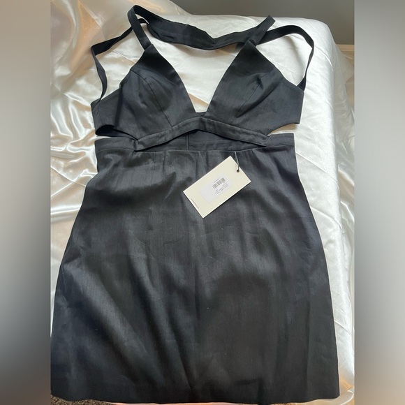 GAUGE81 Guyra cutout linen-blend minidress - Picture 6 of 8